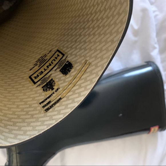 Hunter Boot Original High Gloss Waterproof Boots - Picture 5 of 5